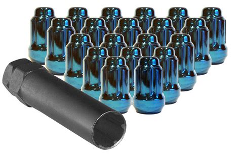 CECO Blue Spline Drive Tuner Installation Kit (20 Lug Nuts & 1 Key ...