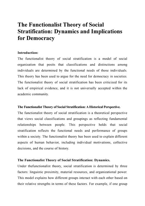 Image result for Functionalist View