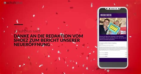 Besten Dank an shoez zum Bericht der Neueröffnung der schuhplus-Filiale ...