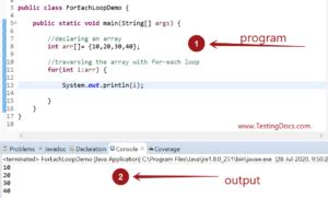 Image result for Enhanced for Loop JavaScript