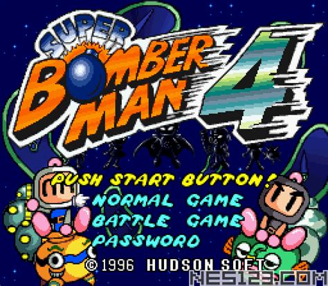 Super Bomberman 4 SNES Roms Games online