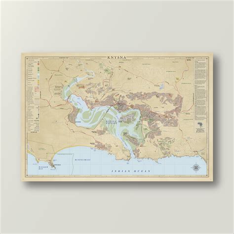 Map Of Africa Knysna