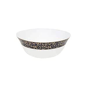 Buy Laopala Anassa Round Printed Serving Bowl (White_Free Size) Online ...