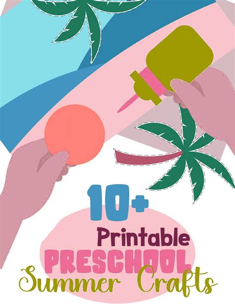 Printable Preschool Summer Crafts | Fun & Easy DIY Activities for Kids ...