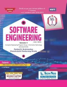 Software Engineering ( Sem 4 Computer MSBTE Diploma ): Buy Software ...
