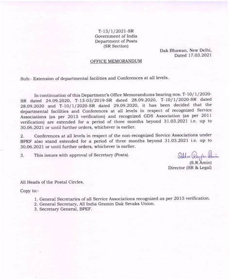 Extension of Departmental faculties & Conferences at all levels - DOP ...