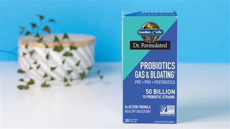 Probiotics For Gas & Bloating | Dr. Formulated | Garden of Life