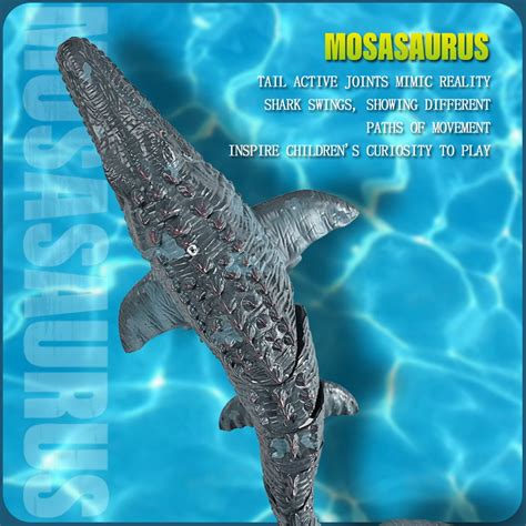 Buy Fyeme RC Mosasaurus Toy, Dinosaur Toys for Kids, Electric Animal ...