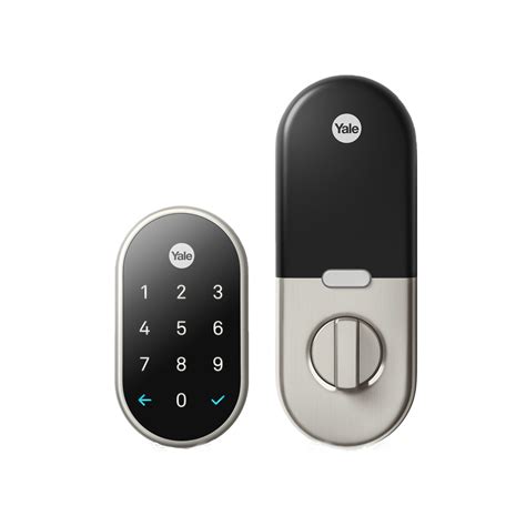 Google Nest x Yale Lock - Tamper-Proof Smart Lock for Keyless Entry - Keypad Deadbolt Lock for ...