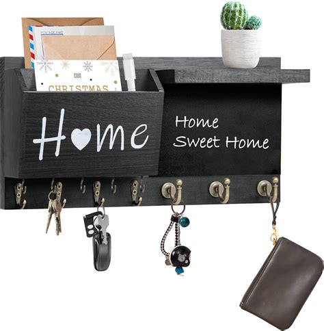 Amazon.com: RelaxScene Key Holder Wall Mount - Key Hooks for Wall Decor ...