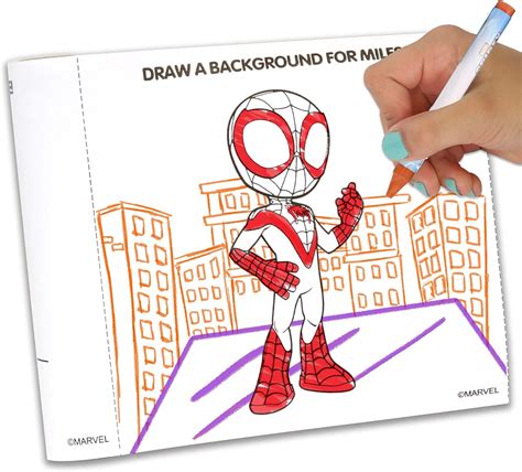 Buy Tara Toys Marvel Spidey & Friends Color & Sticker Activity ...