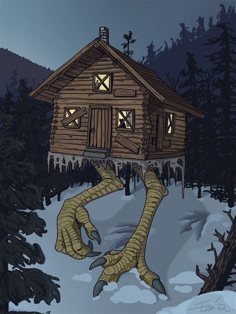 ArtStation - Baba Yaga's Hut