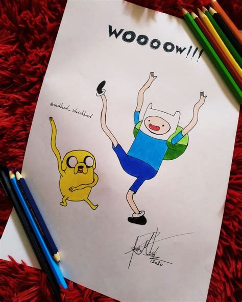 Adventure Time Simple Drawing 的图像结果