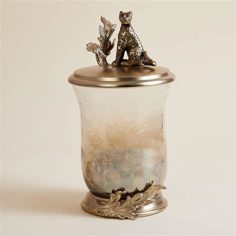 Buy Eternity Glass Leopard Decorative Jar from Home Centre at just INR ...