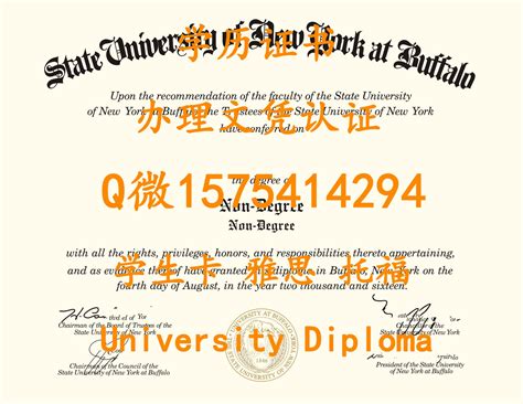 办美国SUNY-Buffalo大学毕业证 办理纽约布法罗大学UB文凭证书学位证Q微1575414 | fttdfのブログ
