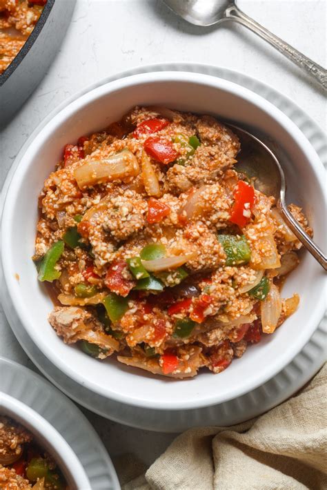 Deconstructed Stuffed Peppers ⋆ 100 Days of Real Food