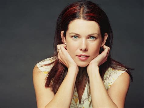 Download Face American Blue Eyes Celebrity Lauren Graham HD Wallpaper