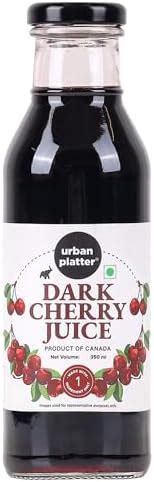 Urban Platter Pure Canadian Dark Cherry Juice, 350ml (Unsweetened ...