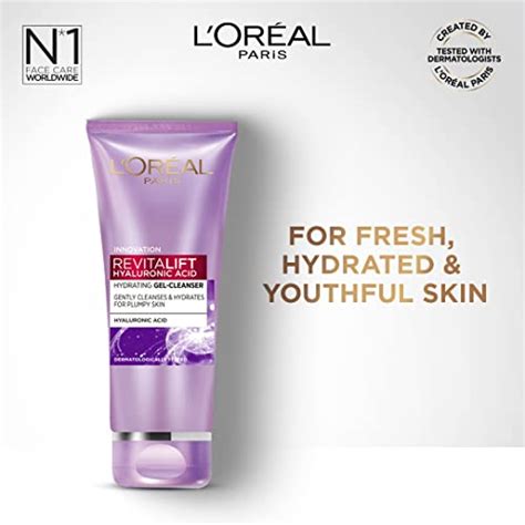 L'Oreal Paris Revitalift Gel Cleanser, Gentle Cleansing and Hydration ...