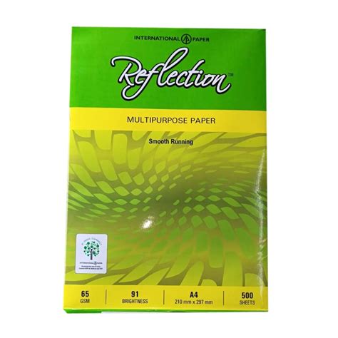Reflection 70 GSM A4 Size Copier Paper Pack Of 9 Packets. : Amazon.in ...
