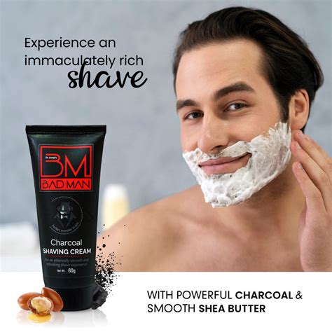 Charcoal Shaving Cream for Men| Buy Men's Shaving Cream Online