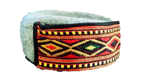 CHAMBA HERITAGE Unisex Himachali Kullu Kinnauri Patti Woolen Cap/Topi ...