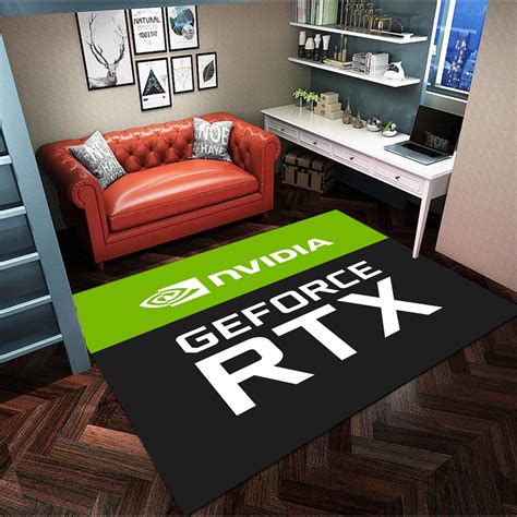 [READY STOCK!!] GAMING ROOM CARPET RUG FLOOR MAT NVIDIA RTX DESIGN ...