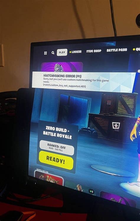 Fortnite Error Code 401 的图像结果