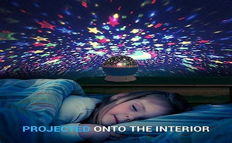 Egab Kids LED Night Projector Lamp : Amazon.in: Home & Kitchen