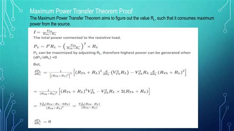 Image result for Maximum Power Transfer Theorem Steps