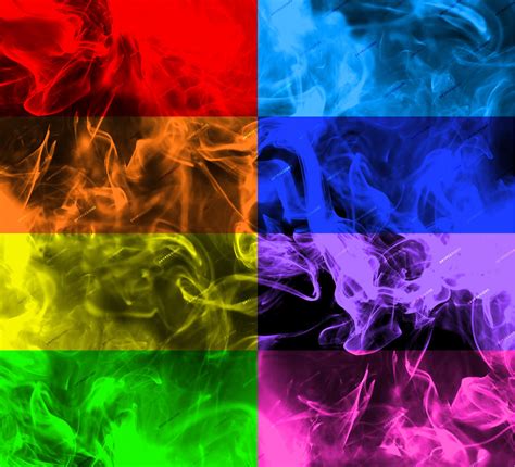 All Colors Seamless Smoke Background Texture Bundle — drypdesigns