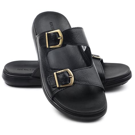 Buy Healers Black Casual Sandal For Men MDL-11E By Liberty