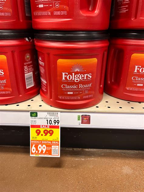 Folgers Coffee as low as $6.99! - Kroger Krazy