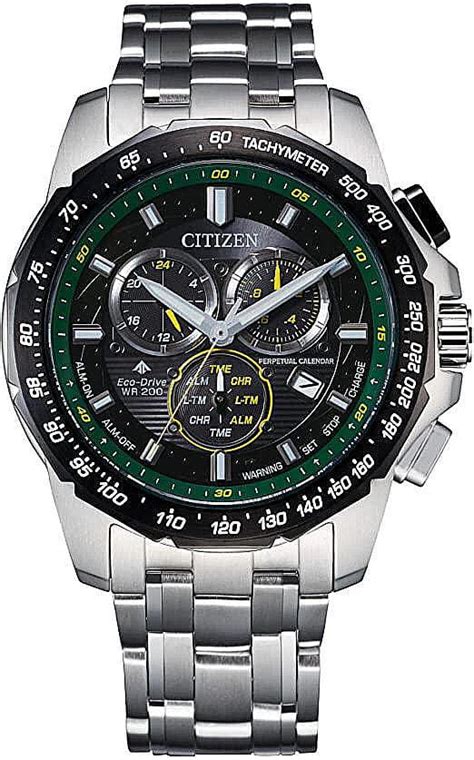 Buy Mens Citizen Promaster MX Eco-Drive Alarm Chronograph Watch BL5578 ...