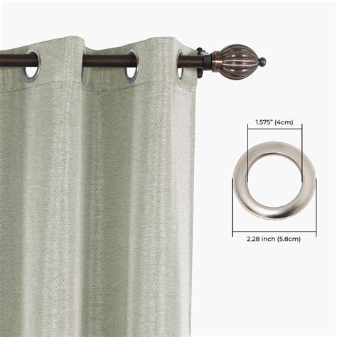 Buy DECO WINDOW Set of 2 Semi-Blackout Door Curtains from Deco Window ...