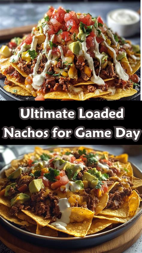 Loaded Beef Nachos | Recipe in 2025 | Mexican food recipes easy, Nachos ...