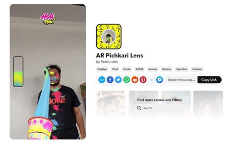 Snapchat Releases 'AR Pichkari' Lens to Celebrate Holi 2024 With ...