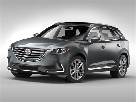 Mazda CX-9 2016 3D Model $140 - .3ds .c4d .blend .max .obj .fbx - Free3D