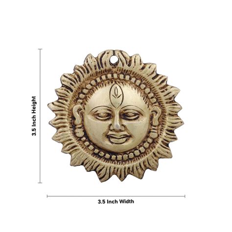 Giri - Sun Wall Hanging | Sun Face | Brass Wall Hanging