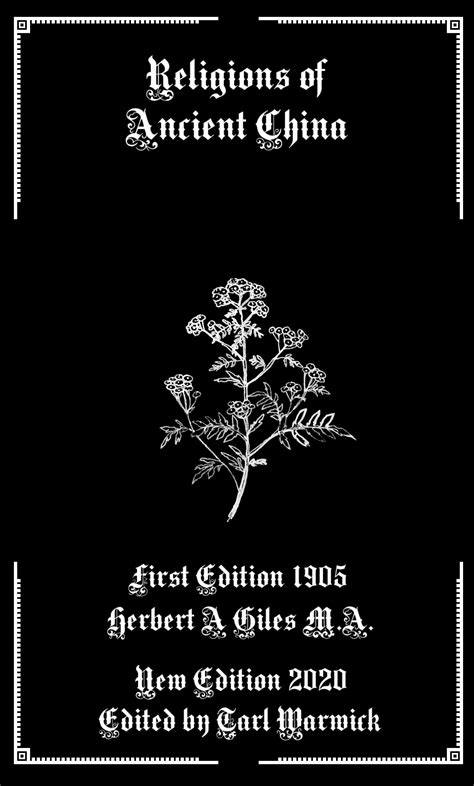Religions of Ancient China by Herbert Allen Giles | Goodreads