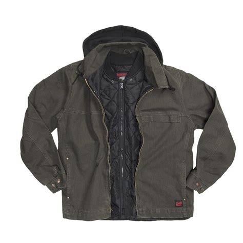 Tough Duck Cotton Washed Canvas Jacket (For Men) 3196U - Save 55%