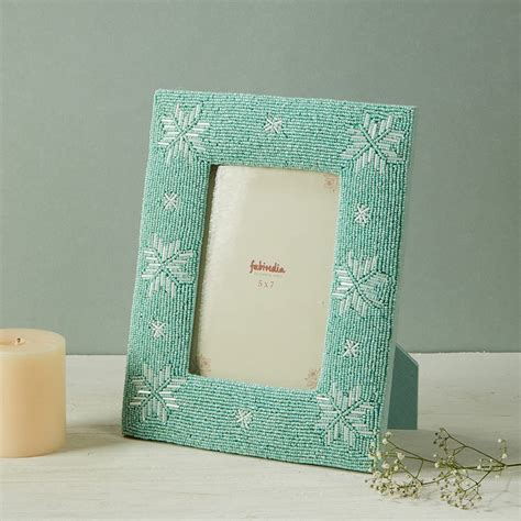 Fabindia Mint Aadhya Photo Frame Gift Set : Amazon.in: Home & Kitchen