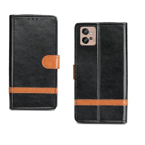 Inktree Moto G32 Flip Case | Premium Leather Finish Flip Cover ...