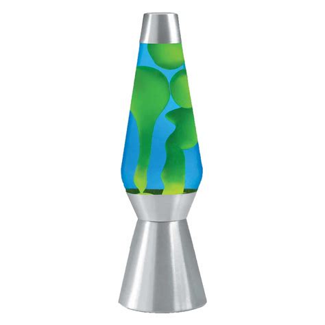 27" LAVA Lamp Grande - Yellow/Blue/Silver - Schylling