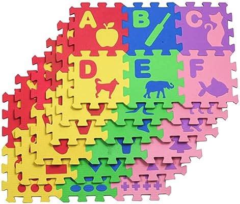 Buy MyRor - Big ABC Alphabet & Numbers Mat for Children (Big Size 6 * 6 ...