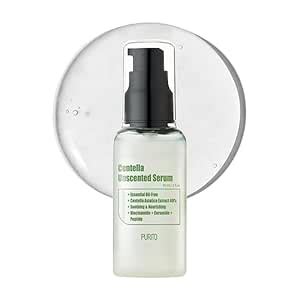 PURITO Centella Unscented Serum 60ml/ 2 fl.oz, serum for face, Centella ...