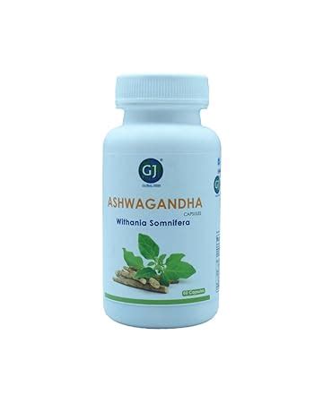 Buy GJ GLOBAL HERBS Ashwagandha Capsules - Withania Somnifera Tablets ...