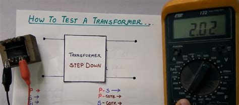 Image result for Step-Up Transformer How to Test Using Multimeter