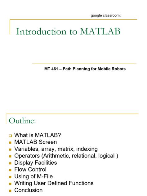 Image result for Question Paper On Introduction to MATLAB Programming PDF