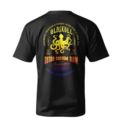 OSINDIA Moto 5 Mechanic black – Oldskullstore India